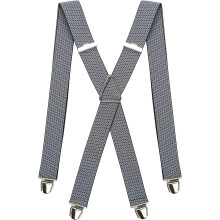 Men's Braces with Strong Clips Adjustable Heavy-Duty