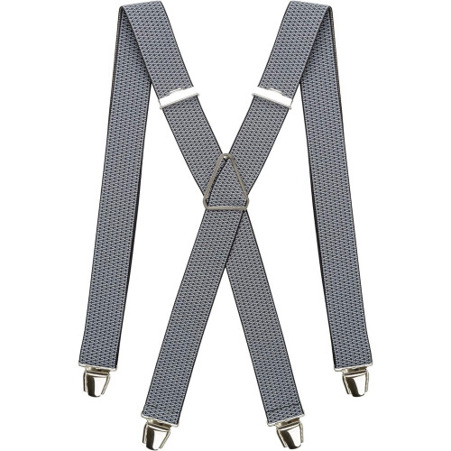 Men's Suspenders with Strong Clips Adjustable Heavy Duty