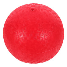 Red Playground Ball for Children Lightweight Inflatable 8.5