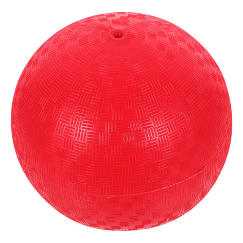 Red Playground Ball for Children Lightweight Inflatable 8.5