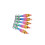 Shrimp Lures Glow Squid Jigs 5.8 cm 3.1 g 5 pcs 4