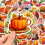 Fall Leaf and Pumpkin Stickers Vinyl Waterproof 100 pcs 2