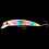 Fishing Lure Minnow Simulation 12cm 14g with Rattle 8
