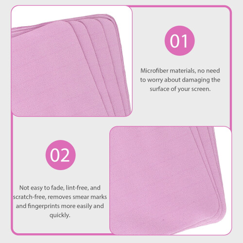 Microfiber Cleaning Cloth for Electronics 10 Pcs 1