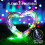 Solar Copper Fairy Lights 66FT 100LED 2 Pack Waterproof 5