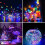 Solar Copper Fairy Lights 66FT 100LED 2 Pack Waterproof 2
