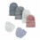Newborn Hat and Gloves Set Cotton White 1 Set 6
