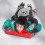 Snow Sled Roll-Up Carpet with Handles 3 Pcs 6