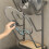 Wall-Mounted Kitchen Rack Carbon Steel 1 Pack 5