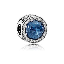 CHARM LUMINOUS HEARTS BLUE OPEN HORIZONTI