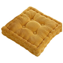 MOQIN Meditation Floor Pillow Corduroy 15x15 Inch