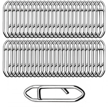 Fishing Quick Clips Stainless Steel Lure Change 12 pcs