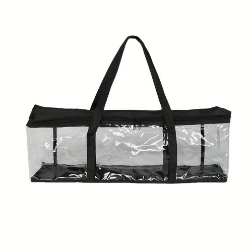 DVD Storage Bag Water-Resistant Transparent PVC 40-Pack