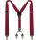 Wide Suspender with 4 Strong Clips Adjustable Braces 1