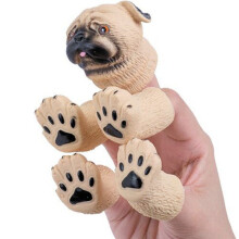 A Squirrel Finger Puppet Set, Animals Puppet Show Theater Props,Novelty Toys Weird Stuff Gifts