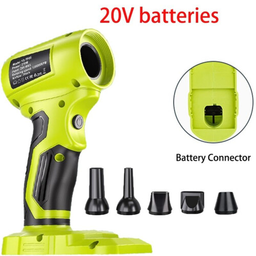 Power Tool Accessories Brushless Turbo Blower Violent Air Blast Handheld Fan Computer Keyboard Cleaning Tool 1