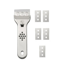 Ceramic Hob Scraper Tool for Kitchen Induction Cooktop Cleaner with Replaceable Blade Ideal for Glass & Ceramic Surfaces