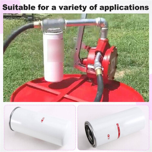 Transfer Pump Fuel Filter Spin  Replacement for FR112 FR1210G 18gpm 3/4 Inch with 1200KTG9075 Filter Elements 1