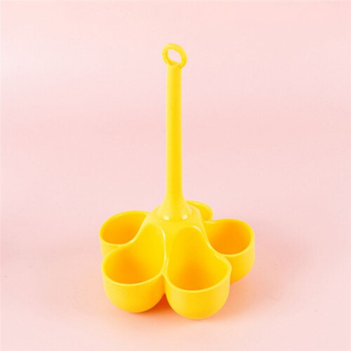 5 Hole Silicone Egg Cooker High Temperature Resistant Steamed Egg Tray Food Grade Complementary Food Tools 2