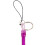 2X Lobster Hook   Spring Stretchy Coil Keyring Keychain Strap Rope Cord 7