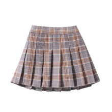 Girls A-line Skirt Lattice Print Pleated 3-4 Years