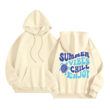 Kids Hoodie Long Sleeve Letter Print Pullover 2-13 Years