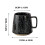 Japanese ceramic coffee mugs handmade gradient porcelain 1