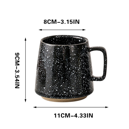 Japanese ceramic coffee mugs handmade gradient porcelain