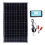 200W Solar Panel 12V/24V Compatible Anti-Corrosive Aluminum 1