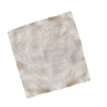 Square soft chamois cleaning cloths for lenses and screens