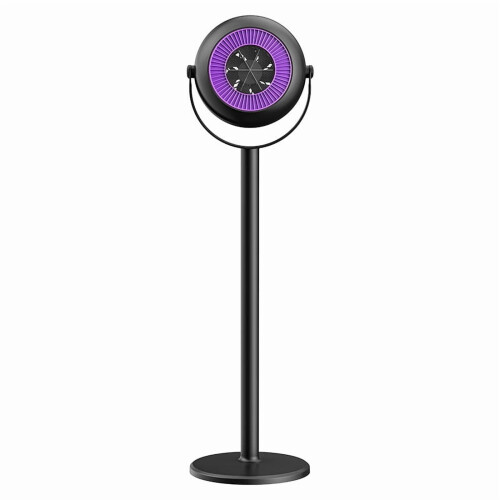 Warm Air Blower Adjustable Telescopic Floor-Standing Black