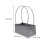 Flower Bouquet Box with Handle PVC 3PCS 2