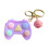Mini LED Memory Game Keychain Purple 26 Games 1