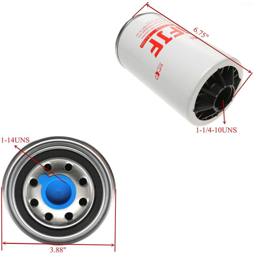 FS1242 Spin-on Fuel/Water Separator Filter 10 Micron 2