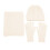 Thermal knit scarf and hat set triple-layer cold weather 1