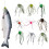 Soft Dice Lures PVC Slow-Sink Bait 10 pcs 6