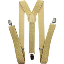 Suspenders Unisex Elastic Adjustable Y-Back
