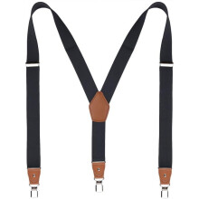 Men's Adjustable Suspenders Y-Back 1.4 Inches Wide
