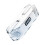Wireless Bluetooth Earphones Transparent Display White 1