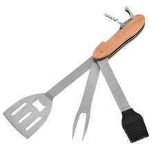 Stainless Steel 5-in-1 Foldable BBQ Tool Set