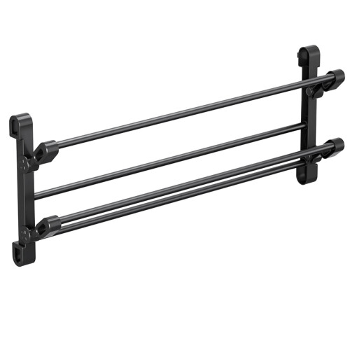 Wall-Mounted Foldable Shoe Rack 2-Tier