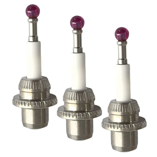 3pcs 3D Sensor 80.362.00 Touch Probe Stylus M3 4mm Ruby  Ceramic Stem CNC Cmm Machine