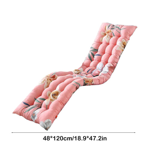 Outdoor Chaise Lounge Cushions Waterproof Memory Foam 2-Pack 1