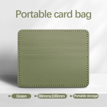 Leather RFID Blocking Wallet with 4 Card Slots and Cash