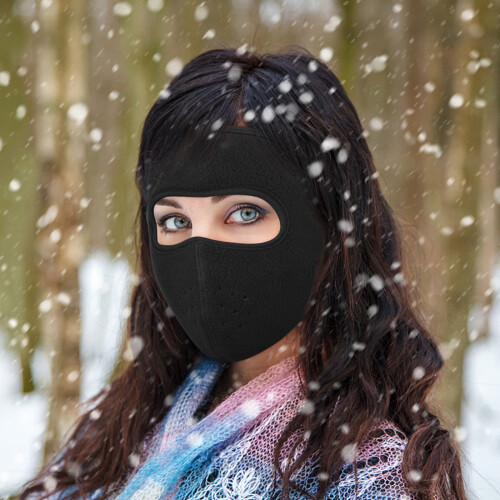 Winter Face Mask Fleece-Lined Full Coverage for Men and