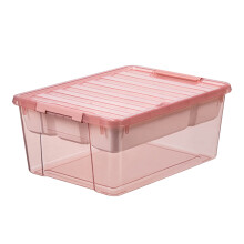 Clear Stackable Building Block Storage Box with Removable