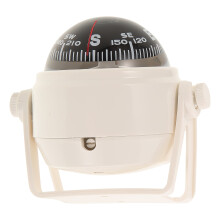 Dashboard Compass for Truck Car Boat 8x6x6cm White