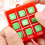 Tic Tac Toe Keychain Set Plastic Pendant 16 pcs 7