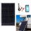 200W Solar Panel 12V/24V Compatible Anti-Corrosive Aluminum 4