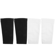 Football Shin Pad Socks Polyester 2 Pairs Assorted Colors